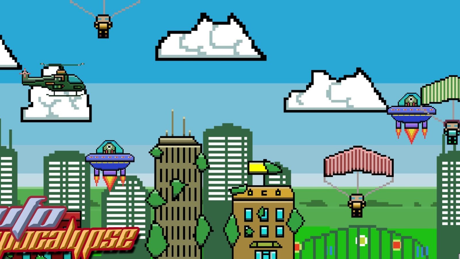 Cuplikan Ufo Apocalypse The Game karya Muhammad Bariq Abdurrahman